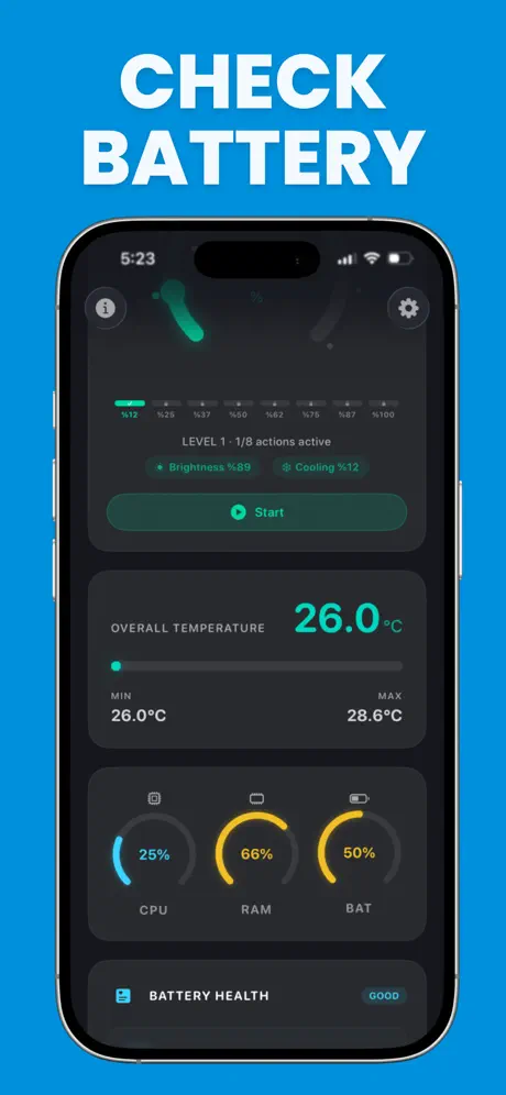 Phone Temperature screenshot 4