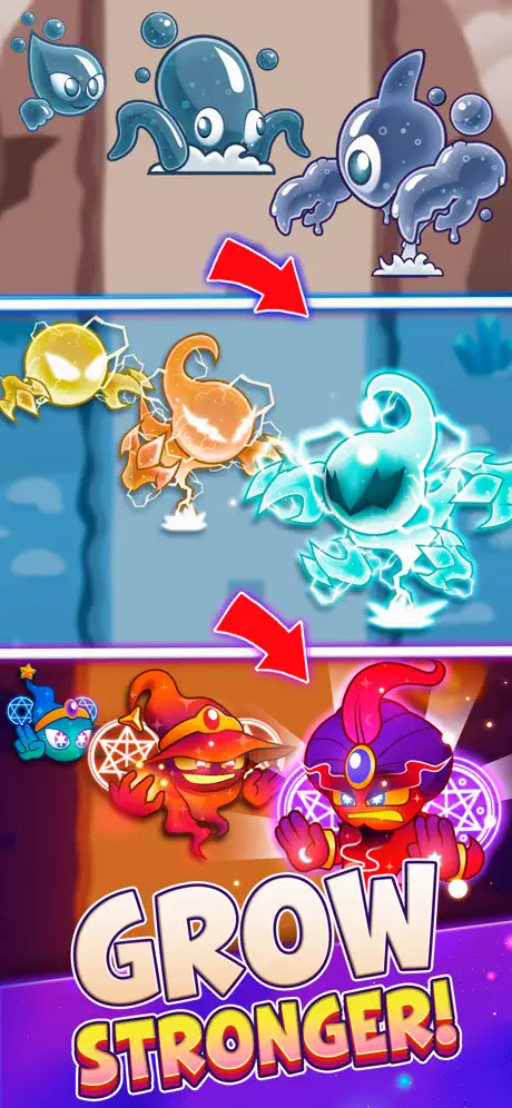 Elemental Monsters: Merge ✨ screenshot 2