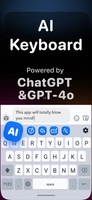 Screenshot 1 of AI Keyboard - Type & Writer AI