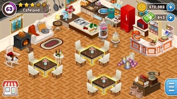 Screenshot 3 of Cafeland - World Kitchen Hack