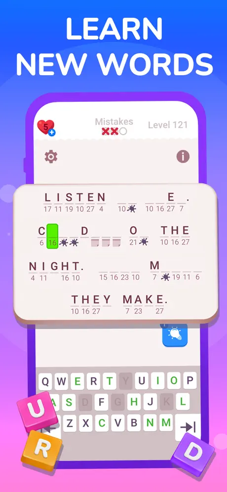 Cryptogram Letters and Numbers - iOSGods.com screenshot 5