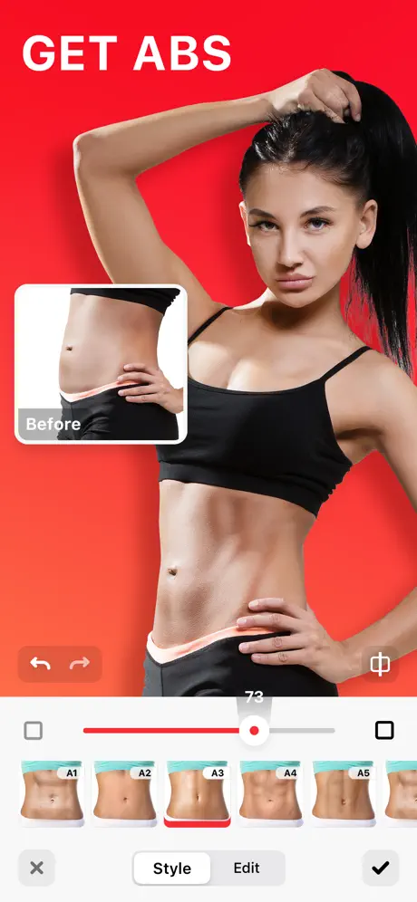 Body Tune Editor screenshot 5