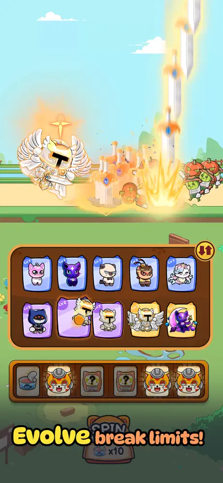 Cat vs Cucumber - iOSGods.com screenshot 4