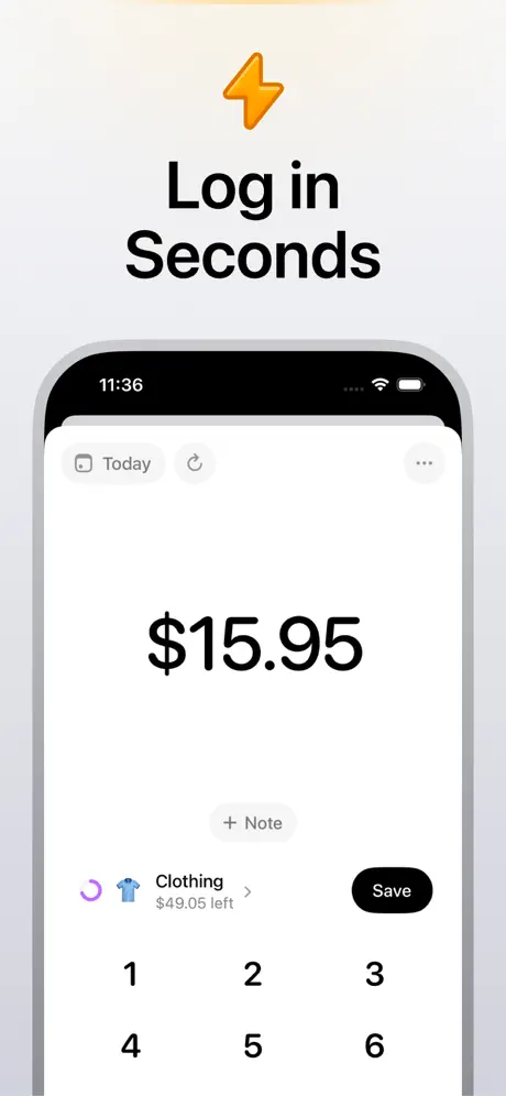 Five Cents: Monthly Budget screenshot 3
