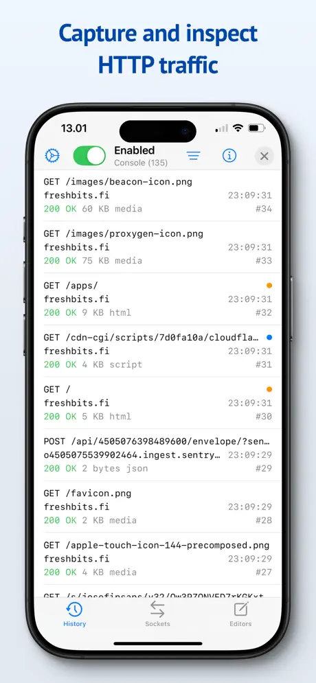 Proxygen screenshot 2