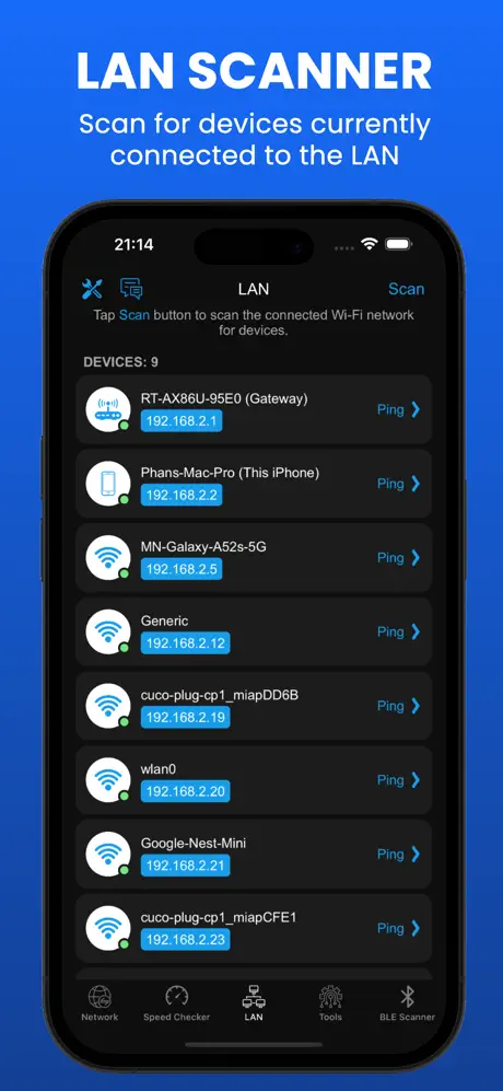 Wifi Analyzer screenshot 3