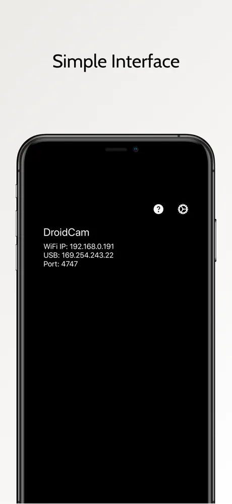DroidCam Webcam & OBS Camera screenshot 2