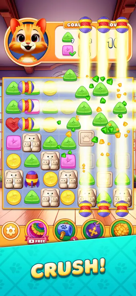 Cat Crunch - iOSGods.com screenshot 2