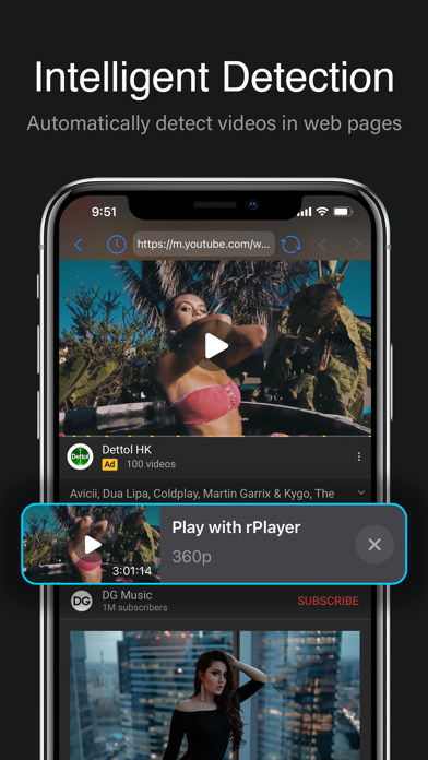 rPlayer: VR & 3D Video Player screenshot 3