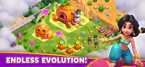 Merge Solitaire Kingdom - iOSGods.com screenshot 1