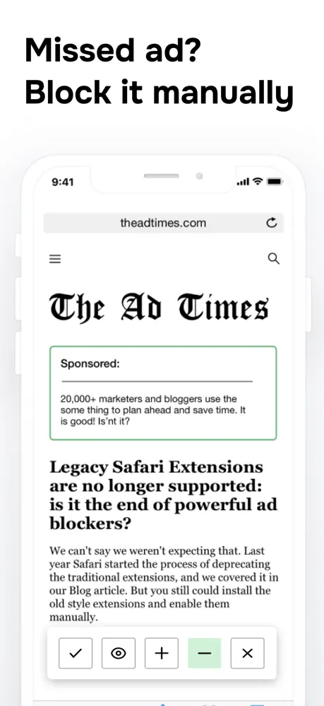 AdGuard Pro: Safari Ad Blocker screenshot 3