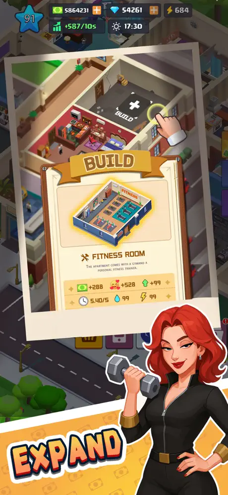 Idle Apartment Tycoon ✨ screenshot 4