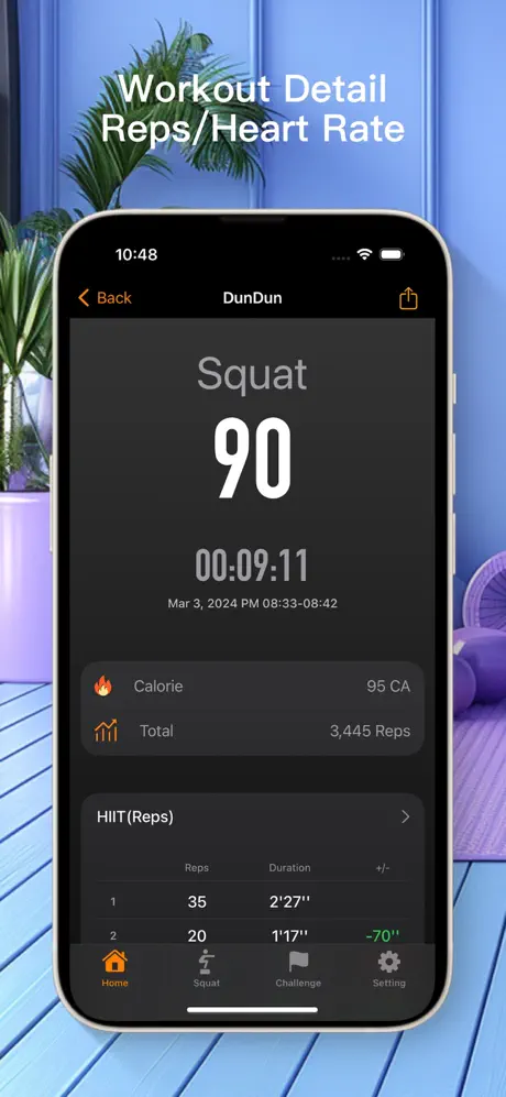 DunDun - Squat Counter screenshot 5