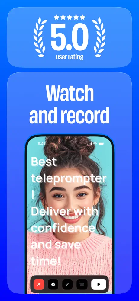 Sufler: teleprompter screenshot 2