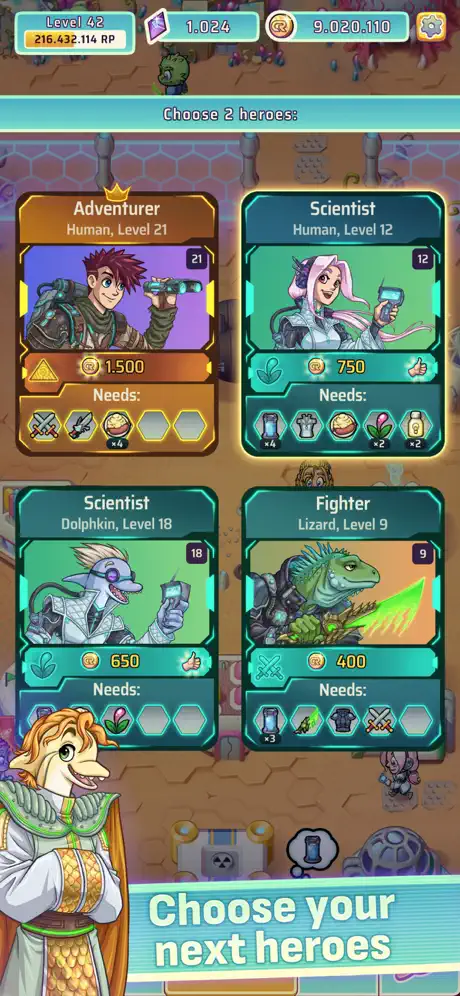 Hero Park 2 ✨ screenshot 4