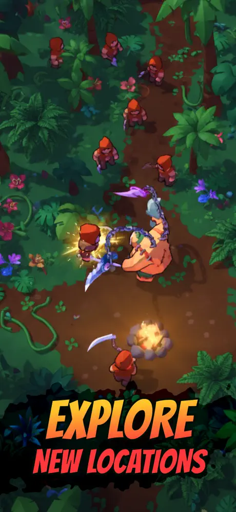 Butcher hero: hook'n'chew RPG - iOSGods.com screenshot 4