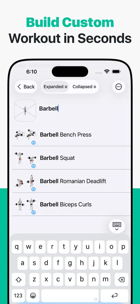 Simple Workout Log - IRONOTES screenshot 2