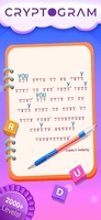 Screenshot 1 of Cryptogram Letters and Numbers