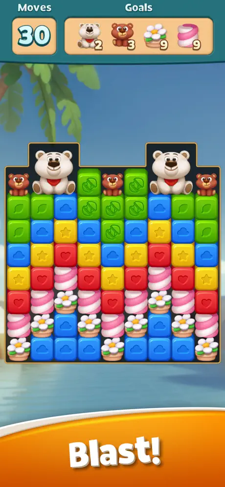 MergeBlast - iOSGods.com screenshot 1