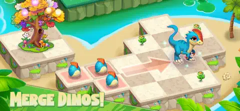 DinoMerge - iOSGods.com screenshot 1