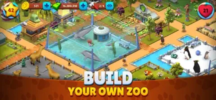 Screenshot 1 of Zoo Island: Wild Family Park