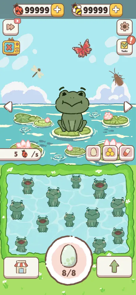 Frog Idle ✨ screenshot 3
