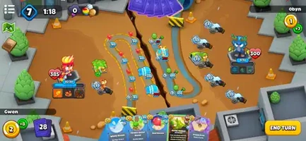 Screenshot 1 of Bloons Card Storm
