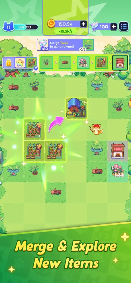 Cat Town: Merge Adventure ✨ screenshot 1