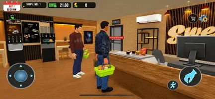 Screenshot 4 of My Cafe Supermart Simulator ✨