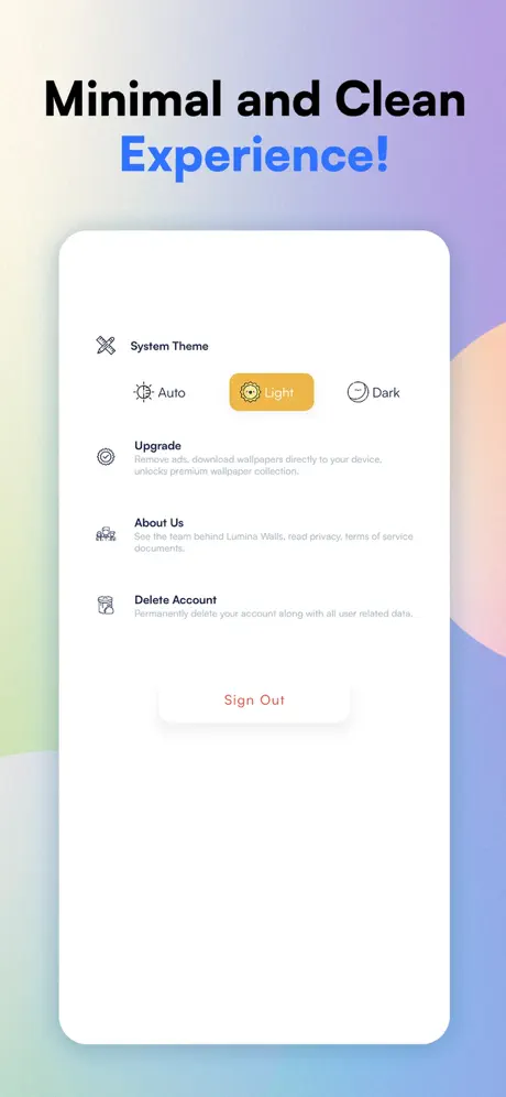 Lumina Walls screenshot 2