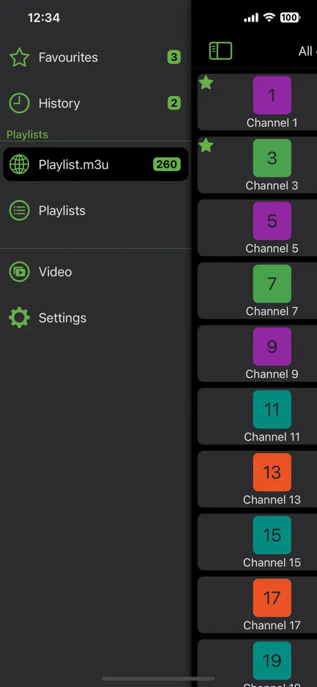 Flex IPTV screenshot 1