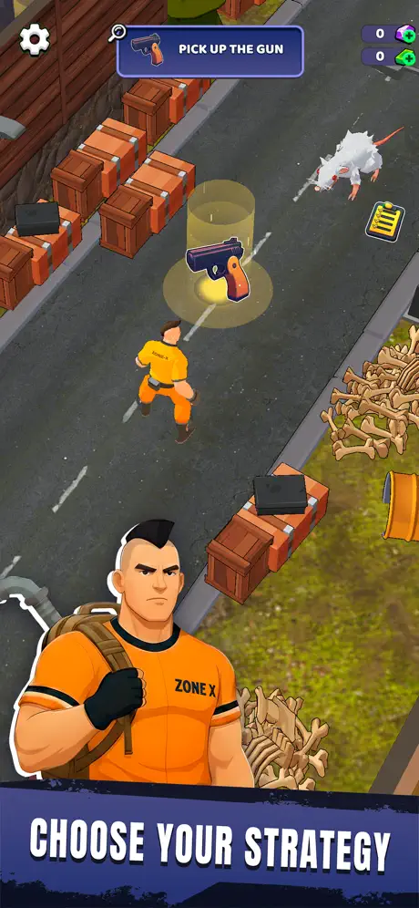 Zone X: Wasteland Survival RPG - iOSGods.com screenshot 2