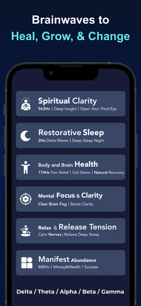 Brainwaves -- Binaural Beats screenshot 2