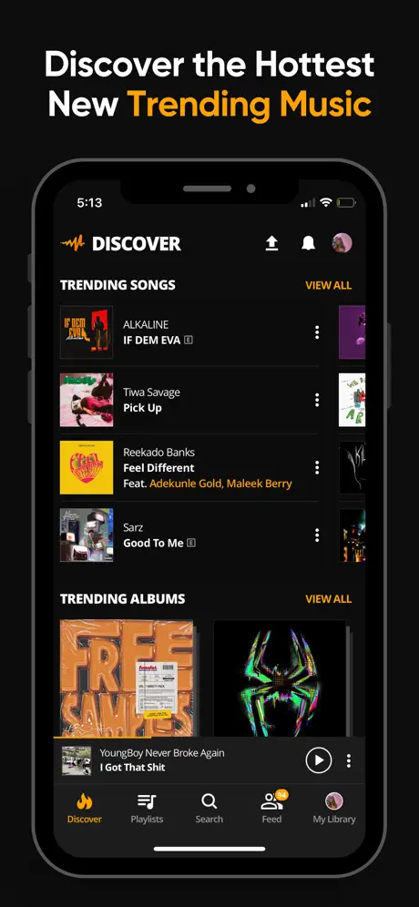 audiomack screenshot 4