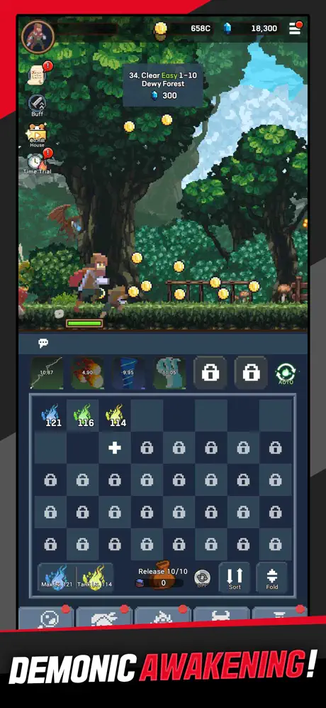 몰락한 마왕 : Idle RPG - iOSGods.com screenshot 1