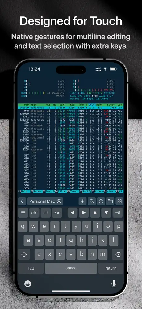 Termix: SSH Client & Terminal screenshot 2