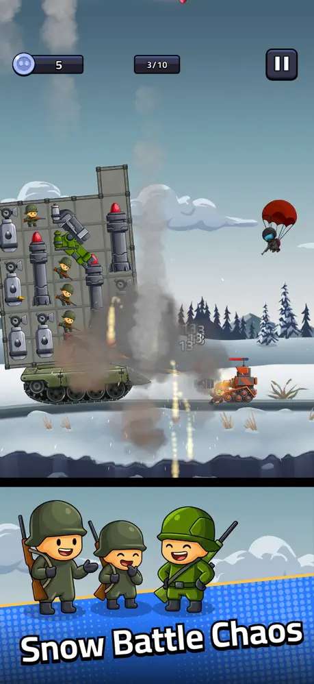 Tank Defense: Merge Attack ✨ screenshot 2