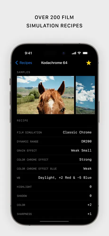 Fuji X Weekly — Film Recipes screenshot 2