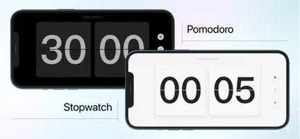 Screenshot 5 of Zen Flip Clock - Minimal Timer
