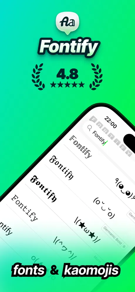 Fontify - Fonts for iPhones screenshot 1