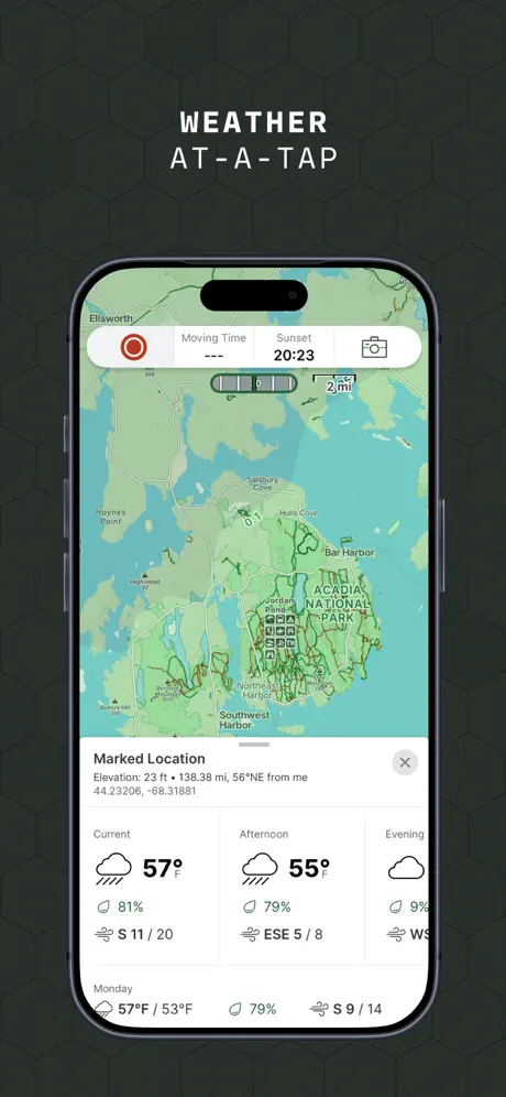 Gaia GPS screenshot 5