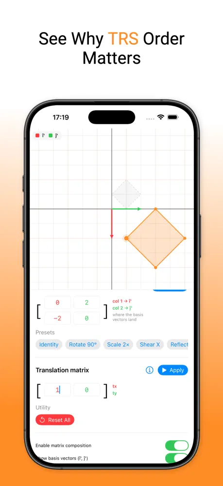 Linear Algebra Visualizer screenshot 3