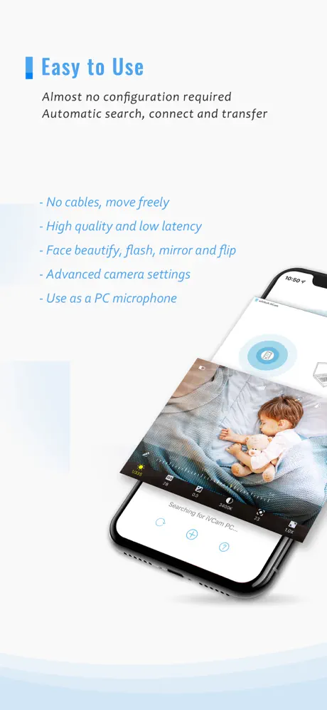 iVCam screenshot 2
