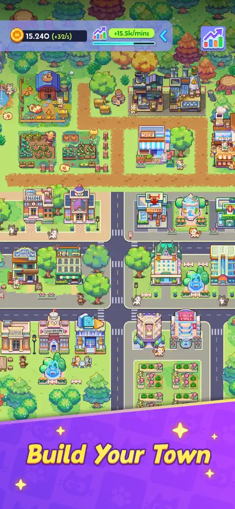 Cat Town: Merge Adventure ✨ screenshot 4