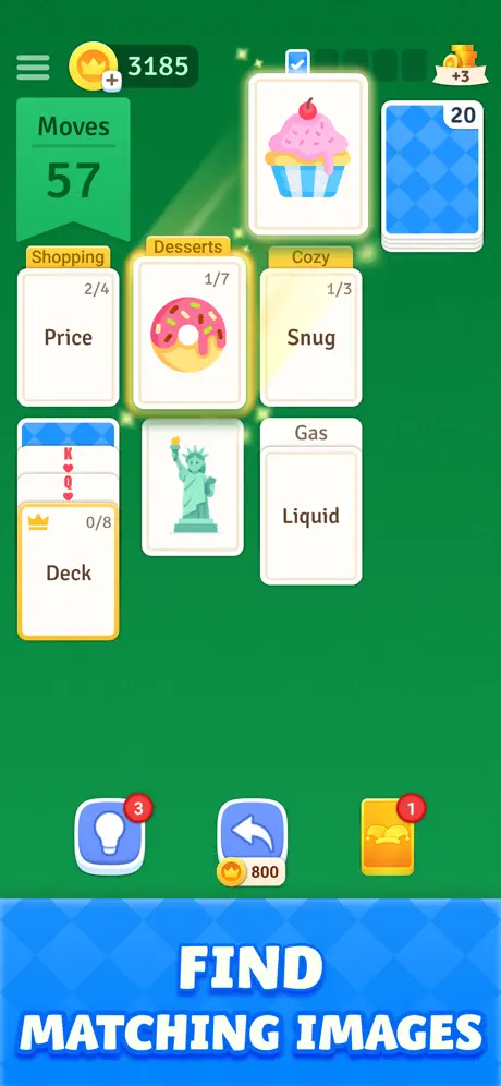 Solitaire Associations: Journey ✨ screenshot 2