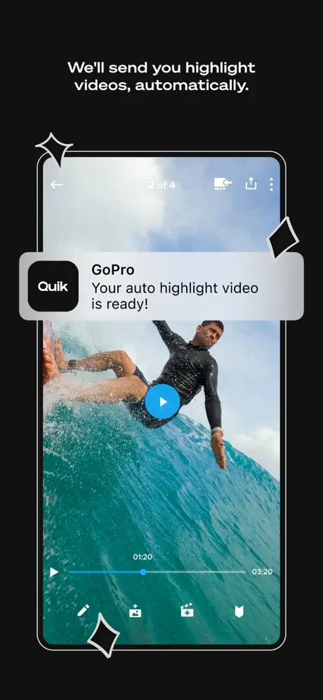 GoPro Quik screenshot 2