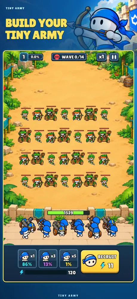 Tiny Army ✨ screenshot 1
