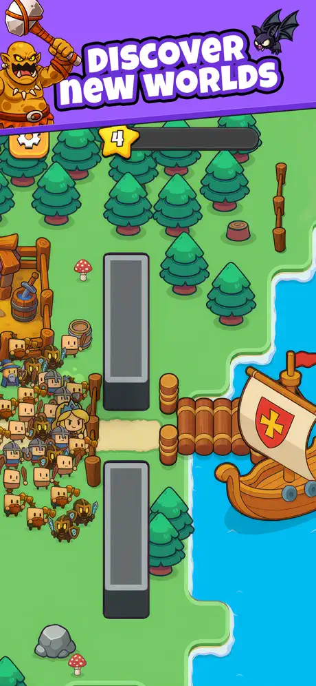 Tiny Heroes: Idle Boss Fight - iOSGods.com screenshot 3
