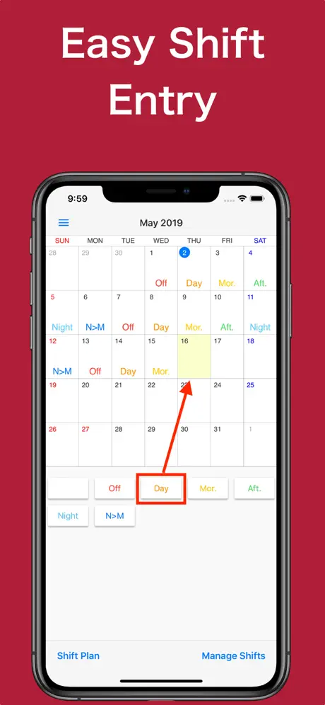 Shift Work Calendar For Easy IPhone Schedule Management BuildStore