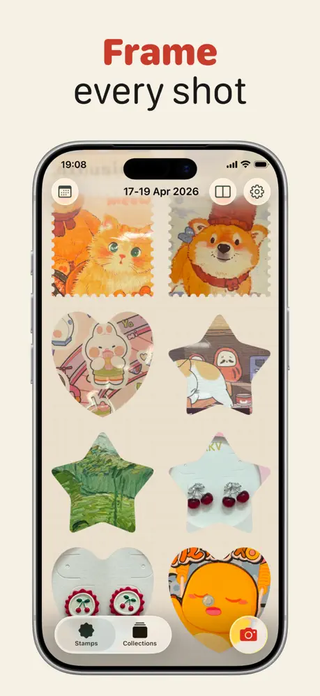 Stampic: Photo Stamp Diary screenshot 2